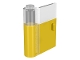 Part No: 801bpb03  Name: Door 1 x 3 x 3 Left with Vertical Handle with Yellow Bottom Pattern