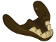 Part No: 11429pb01  Name: Warg Jaw Lower with Tan Teeth Pattern