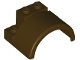 Lot ID: 395058611  Part No: 1846  Name: Vehicle, Mudguard 4 x 3 x 1 2/3 with Arch Round, Wide Cylinder