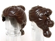 Part No: 21777  Name: Minifigure, Hair Female Ponytail with Tied Sections
