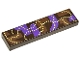 Part No: 2431pb0534 Name: Tile 1 x 4 with Gold Dotted Lines and Dark Purple and Reddish Brown Swaths Pattern (BrickHeadz Albus Dumbledore Hat Sides) Part No: 2431pb0534 Name: Tile 1 x 4 with Gold Dotted Lines and Dark Purple and Reddish Brown Swaths Pattern (BrickHeadz Albus Dumbledore Hat Sides)