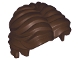Part No: 26139  Name: Minifigure, Hair Short Wavy with Center Part