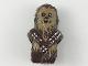 Part No: 36038pb01  Name: Minifigure, Head, Modified SW Wookiee with Double Bandolier and Pouch, Chewbacca with Medium Nougat Face Fur and Teeth Pattern