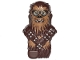 Part No: 36038pb02  Name: Minifigure, Head, Modified SW Wookiee with Double Bandolier and Pouch, Chewbacca with Dark Tan Face Fur, Teeth and Goggles Pattern