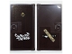Part No: 60616pb061  Name: Door 1 x 4 x 6 with Stud Handle with Letters in Mail Slot and Nailed Board with Wood Grain on Back Pattern (Stickers) - Set 75968