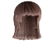 Part No: 92255  Name: Mini Doll, Hair Friends Long Straight, Hole on Top, Hole on Side