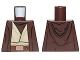 Lot ID: 375008848  Part No: 973pb1760  Name: Torso SW Hooded Coat over Tan Jedi Robe with Undershirt and Belt Pattern (SW Obi-Wan)