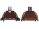 Part No: 973pb6138c01 Name: Torso SW Jedi Robe over Tan Shirt, Reddish Brown Belt with Silver Lines and Details Pattern / Reddish Brown Arms / Black Hands Part No: 973pb6138c01 Name: Torso SW Jedi Robe over Tan Shirt, Reddish Brown Belt with Silver Lines and Details Pattern / Reddish Brown Arms / Black Hands