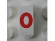 Lot ID: 211410921  Part No: Mx1021Apb140  Name: Modulex, Tile 1 x 2 with Red '0' Pattern