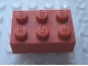 Lot ID: 232306974  Part No: Mx1132L  Name: Modulex, Brick 2 x 3 (Lego on studs)