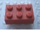 Part No: Mx1132L  Name: Modulex, Brick 2 x 3 (LEGO on studs)