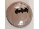 Part No: 86500pb05  Name: Cylinder Hemisphere 4 x 4 with Batman Logo Pattern