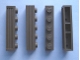 Part No: Mx2351  Name: Modulex, Brick with Grooves 1 x 5 (horizontal profile brick)