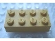 Lot ID: 190829201  Part No: Mx1142L  Name: Modulex, Brick 2 x 4 (Lego on studs)