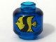 Part No: 3626pb0004 Name: Minifigure, Head without Face with Yellow and Black Fish Pattern Part No: 3626pb0004 Name: Minifigure, Head without Face with Yellow and Black Fish Pattern