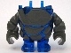 Lot ID: 378667979  Part No: 64784pb01c01  Name: Body Rock Monster - Torso/Legs with Dark Bluish Gray Arms Assembly