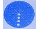 Part No: bb0278bpb01  Name: Plastic Science & Technology Panel - Circle Small with Protractor Pattern