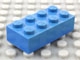 Part No: Mx1142M  Name: Modulex, Brick 2 x 4 (M on studs)