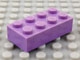 Lot ID: 204458319  Part No: Mx1142M  Name: Modulex, Brick 2 x 4 (M on studs)