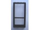 Part No: Mx1548pb03  Name: Modulex Door Panel 1 x 4 x 8 with Black Pattern