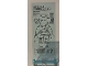 Part No: 30292pb080  Name: Flag 7 x 3 with Bar Handle with Digital Display Screen with Dark Bluish Gray Iron Man Suit Design and 'MARK XLIII SENTRY MODEL' Pattern (Sticker) - Set 76315