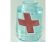 Lot ID: 175629308  Part No: 3062pb059  Name: Brick, Round 1 x 1 with Red Cross with White Outline Pattern (Overwatch Health Pack)