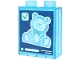 Part No: 4066pb890  Name: Duplo, Brick 1 x 2 x 2 with Dark Blue Scanner Screen, White Teddy Bear, Green Check Mark Pattern