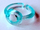 Lot ID: 385155440  Part No: 45499  Name: Clikits Ring, Narrow Band with Hole (Child Size)