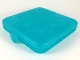 Part No: 48683  Name: Clikits Container, Square Box with 9 Holes - Hinged