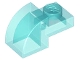 Lego part: Slope, Curved 2 x 1 with Recessed Stud
