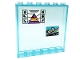 Part No: 59349pb195  Name: Panel 1 x 6 x 5 with Food Pyramid and Weights Poster Pattern on Inside (Stickers) - Set 41318