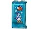 Part No: 87544pb115  Name: Panel 1 x 2 x 3 with Side Supports - Hollow Studs with Aquarium with Bright Pink and Orange Fish, White Bubbles and Coral / Seaweed, Tan Rocks Pattern (Sticker) - Set 41718