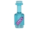 Part No: 95228pb03  Name: Minifigure, Utensil Bottle with Bright Pink Label with 'DRINK ME' Pattern