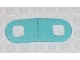 Lot ID: 236324921  Part No: clikits113  Name: Clikits Plastic, Rectangle 1 7/8 x 5 with Rounded Corners and 2 Holes