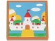 Part No: 11203pb132 Name: Tile, Modified 2 x 2 Inverted with White, Red, Bright Green, Yellow and Medium Blue Picture of Peach Castle Pattern Part No: 11203pb132 Name: Tile, Modified 2 x 2 Inverted with White, Red, Bright Green, Yellow and Medium Blue Picture of Peach Castle Pattern