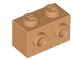 Part No: 11211  Name: Brick, Modified 1 x 2 with Studs on Side