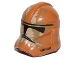 Part No: 11217pb12  Name: Minifigure, Headgear Helmet SW Clone Trooper with Tan and Dark Tan Camouflage Pattern