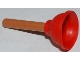 Part No: 11251pb01  Name: Minifigure, Utensil Plunger with Molded Flexible Rubber Red Cup Pattern