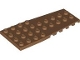Part No: 14181 Name: Wedge, Plate 4 x 9 with Stud Notches Part No: 14181 Name: Wedge, Plate 4 x 9 with Stud Notches