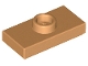 Lego part: Plate, Modified 1 x 2 with 1 Stud with Groove and Bottom Stud Holder (Jumper)