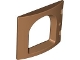 Part No: 16598  Name: Duplo Door / Window Pane 1 x 4 x 3 Curved Front with Rounded Pane
