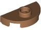 Part No: 1745  Name: Plate, Round 1 x 2 Half with 1 Stud (Jumper)
