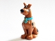 Part No: 20690pb01c02  Name: Dog, Great Dane Scooby-Doo Sitting with Chattering Teeth Pattern (20690pb01 / 20691pb03)