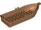 Part No: 21301  Name: Boat, 14 x 5 x 2 with Oarlocks without Hollow Inside Studs