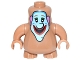 Lot ID: 349771066  Part No: 22472c03pb05  Name: Body, Nexo Knights Scurrier with Medium Nougat Arms with Clown Face Pattern (The Beatles Jeremy Hillary Boob)