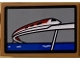Part No: 26603pb157  Name: Tile 2 x 3 with Picture of Monorail over Sea Pattern (Sticker) - Set 71044