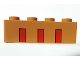 Part No: 3010pb290  Name: Brick 1 x 4 with 3 Partial Red Stripes Pattern