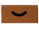 Lot ID: 387809435  Part No: 3069pb1145  Name: Tile 1 x 2 with Black Smile / Frown Curved Line Pattern