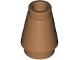 Lego part: Cone 1 x 1 with Top Groove