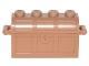 Part No: 4738ac01  Name: Container, Treasure Chest with Slots in Back and Thick Hinge Curved Lid (4738a / 4739a)